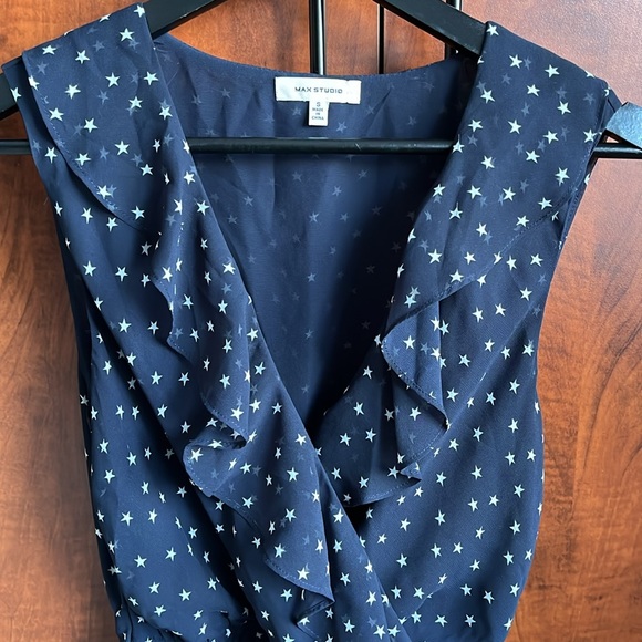 Max Studio / Summer Blouse / Top / Size S - Picture 2 of 9